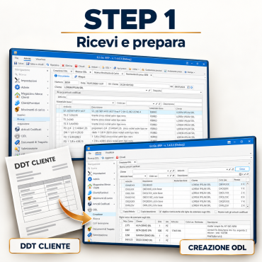 Dal DDT cliente alla creazione ODL-1